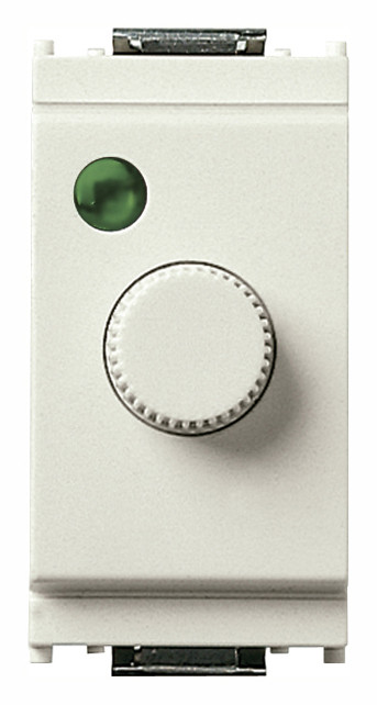 VIMAR IDEA Dimmer 230V 16556.B White

Dimmer white
230 V~ 50-60 Hz
For: 60-900 W incandescent lamps
60-300 VA ferromagnetic transformers
Control and regulation by rotary potentiometer
Visible in darkness

Discontinued from Vimar product program