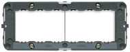 Frame 6M +screws
6-module mounting frame, with screws, for 6/7-module mounting boxes, grey