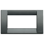 A dark grey thin rectangle with no middle. On a white background