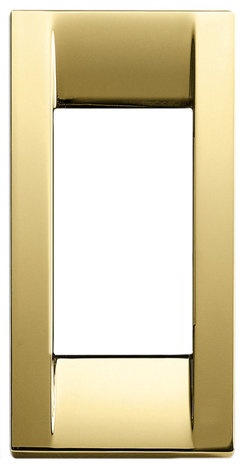 Classica plate 1Mpan metal polished gold
1-module Classica cover plate, die-cast metal, for panel mounting, polished gold