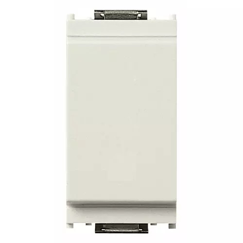 Blank module smooth front white - 16542.B 