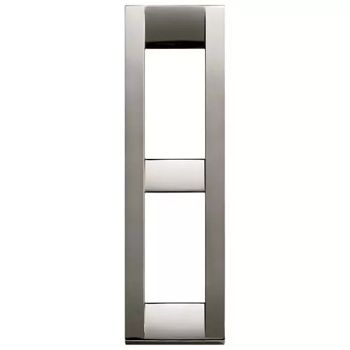 VIMAR 16782.31

Classica plate 2Mpan metal black chrome
2-module Classica cover plate, die-cast metal, for panel mounting, black chrome

