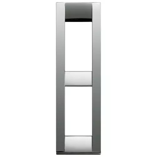 VIMAR 16782.36

Classica plate 2Mpan metal chrome
2-module Classica cover plate, die-cast metal, for panel mounting, chrome