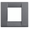 VIMAR 17092.46

Classica plate 1-2M metal slate grey
1-module or 2-reduced-module Classica cover plate, die-cast metal, slate grey