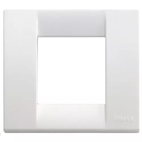 VIMAR 17097.01

Classica plate 1-2M techn. bright white
1-module or 2-reduced-module Classica cover plate, technopolymer, white
