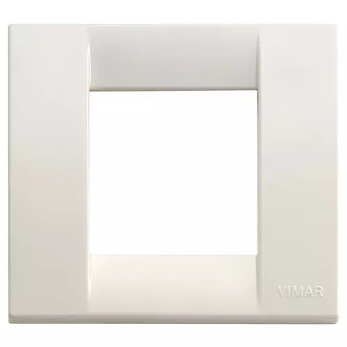 VIMAR 17097.04

Classica plate 1-2M techn. Idea white
1-module or 2-reduced-module Classica cover plate, techno polymer, Idea white