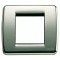 VIMAR 17093.36

Rondò plate 1-2M metal chrome
1-module or 2-reduced-module Rondò cover plate, die-cast metal, chrome