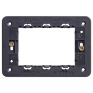 VIMAR EIKON 21613
Wiring devices / Traditional wiring devices / EIKON / Mounting frames

Frame 3M +screws
3-module mounting frame, with screws, for 3-module mounting boxes