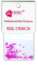 STL 3D Mini Flower Designs - Dark Pink