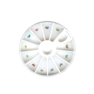 3D Plastic Shaped Nail Art - Small Butterlies (12pcs)