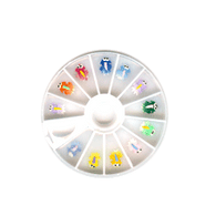 3D Plastic Shaped Nail Art - Fishes (12pcs)