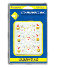 Christmas 4 Nail Decal