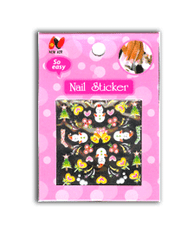 Christmas 9 nail sticker
