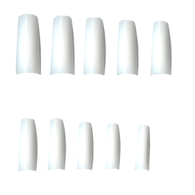 Tips N White - White Natural Curve (#0-#10)