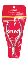 Cuticle Nippers - Antoine Cobalt #14 (1/2 jaw short handle)