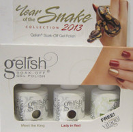 Harmony Gelish - Year Of The Snake Collection 2013 (w/ FREE Strength Vitagel)