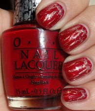 OPI Nail Polish - Red Shatter (E55)