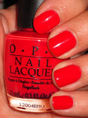 OPI Nail Polish - Red Lights Ahead.. Where? (H61)