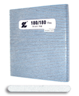 STL Nail Files Blue/Zebra center 180/180 (pack of 50)