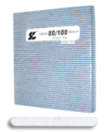 STL Nail Files Blue/Zebra center 80/100 (pack of 50)