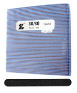 STL Nail Files Blue/Black center 80/80 (pack of 50) 