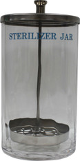 Sterilizer Jar (medium) 6in.