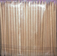 Orange Wood Sticks - short (100 pcs)