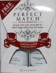 LeChat Perfect Match - Flawless White (includes free bottle of Top Coat)