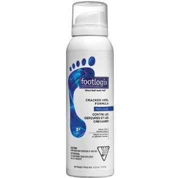 Footlogix Cracked Heel Formula 3 Mousse Pedicure Product Foot Callus Nail Treatment
