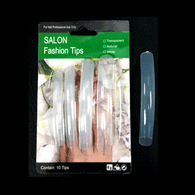 Salon Fashion Tips Clear (10 pcs/ bag )