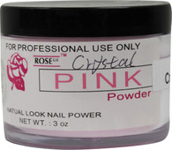 Rose Acrylic Powder - Crystal Pink (3 oz)