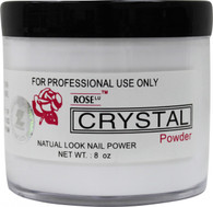 Rose Acrylic Powder - Crystal (8 oz)