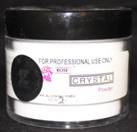 Rose Acrylic Powder - Crystal (2 oz)