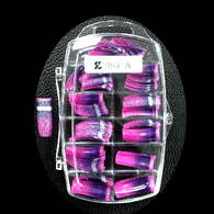 STL Glitter Color Tips S53A (110 pcs/ bx )