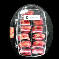 STL Glitter Color Tips S79A (110 pcs/ bx)