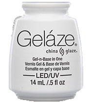 China Glaze Gelaze - White On White