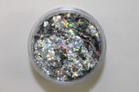Starlight Nail Art Glitter - 18 AB Pieces (2 oz.)