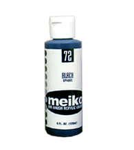 Meiko Air Brush Color 4oz Black