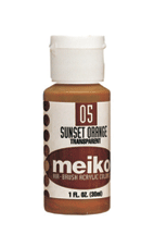 Meiko Air Brush Color - Sunset Orange (Transparent) 1oz.