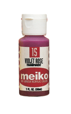 Meiko Air Brush Color - Violet Rose (Transparent) 1oz.