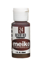 Meiko Air Brush Desert red  1oz.t  (Transparent )