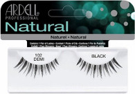 Ardell Eyelashes - Natural Demi Black 102 (65083)