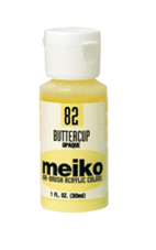 Meiko Air Brush Color - Buttercup (Opaque) 1oz.