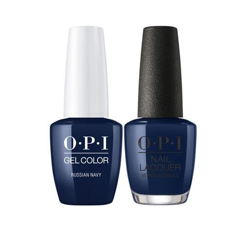 opi navy blue nail polish