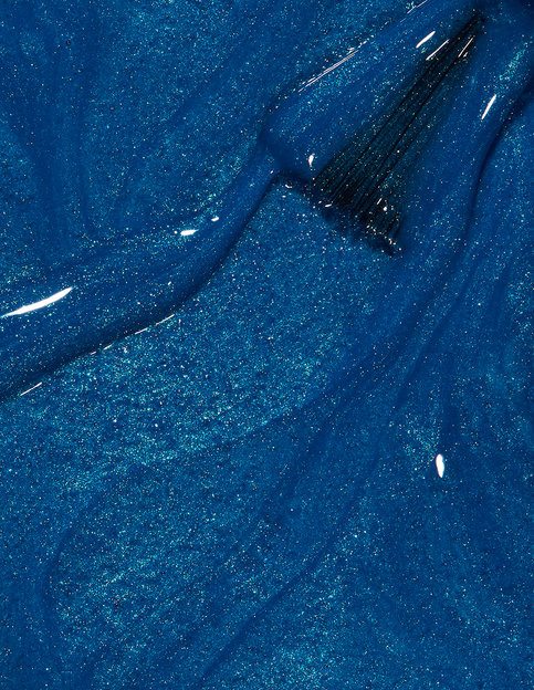 Opi Bumpy Road Ahead P53 Nail Polish Blue Navy Royal Glitter Pop Culture Collection