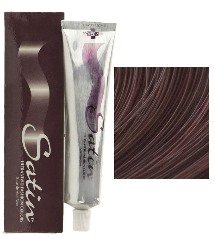 Satin 4mv Red Mahogany Violet Hair Color Dye Ultra Vivid Fashion