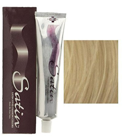 Satin 10b Ultra Light Beige Blonde Hair Color Dye Ultra Vivid