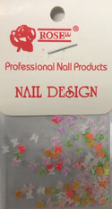 Starlight Nail Art - Rainbow 2 Butterflies (foil)