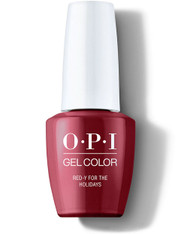 OPI Gelcolor - Red-y for the Holidays (HP M08)