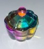 STL Crystal Jar (Small) - Round Rainbow